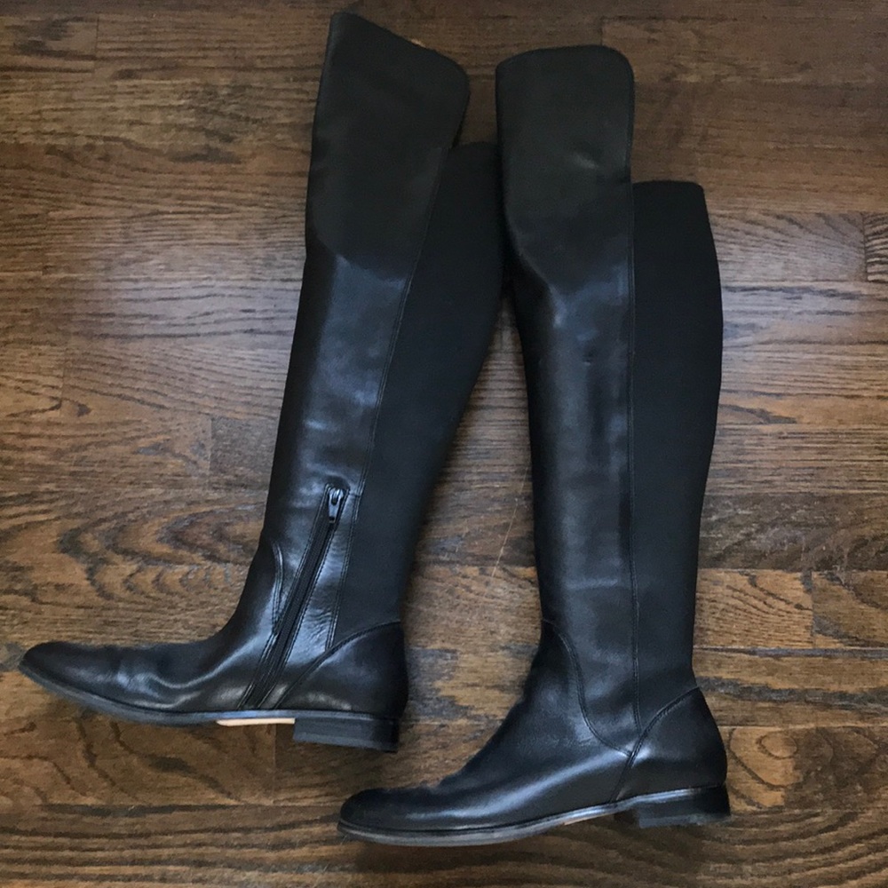 Corso Como Boots. Black knee High. Size 8.5